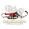 EXHAUST YASUNI C16 RED FORTUNA PIAGGIO
