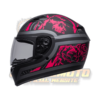 BELL Qualifier Helmet - Rebel Matte Black/Pink - Image 2