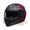 BELL Qualifier Helmet - Rebel Matte Black/Pink