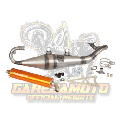 EXHAUST STAGE6 PRO REPLICA MK2 ORANGE MINARELLI HORIZONTAL / CHINA 2-STROKE