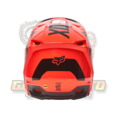 Fox V1 Lux Orange MIPS MVRS ECE Motocross Helmet