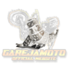 P-Tech - Skid plate with exhaust pipe guard and plastic bottom