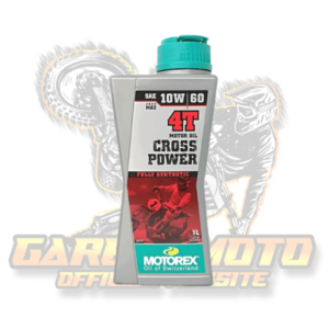 MOTOREX CROSS POWER 4T - 10W60 FULLY SYNTHETIC MOTOR OIL