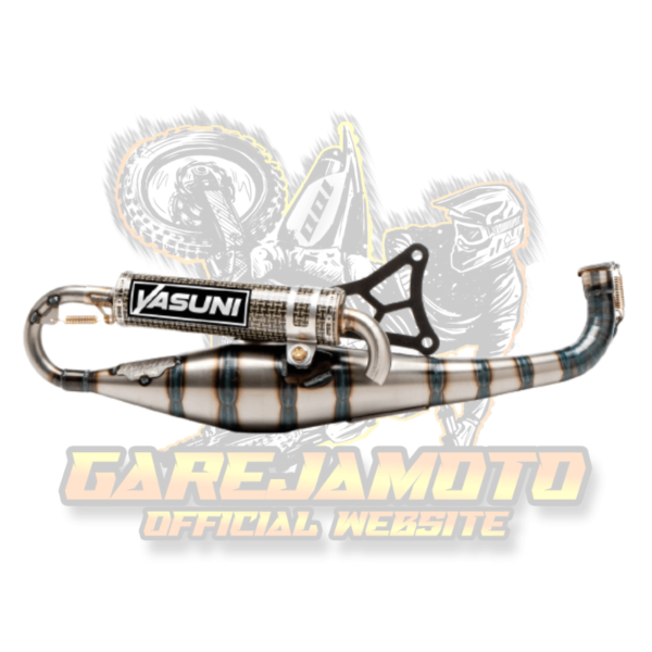 EXHAUST YASUNI CARRERA 30 YAMAHA AEROX / MBK NITRO CARBON LOOK/ARAMID