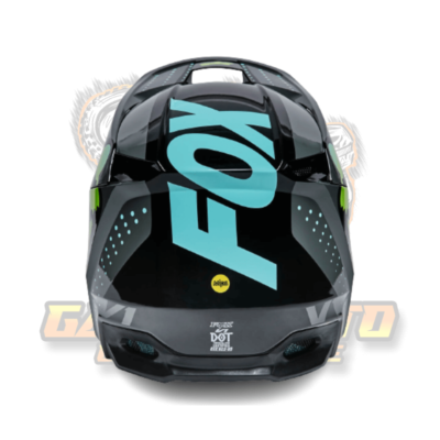 Fox V1 Trice Teal MIPS MVRS ECE Motocross Helmet