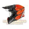 Airoh Wraap Idol Orange Motocross Helmet