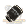 RACING AIR FILTER STAGE6 DOUBLE-LAYER SMALL ROUND 70MM WHITE