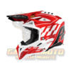 Airoh Aviator 3 Rampage Red Motocross Helmet