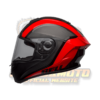 BELL Race Star DLX Flex Helmet - Tantrum 2 Matte/Gloss Black/Red - Image 2