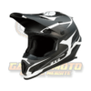Z1R Rise Flame Black Motocross Helmet