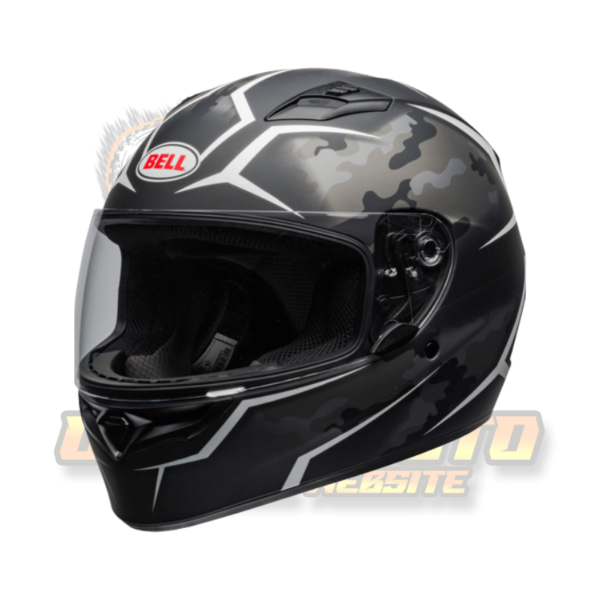 BELL Qualifier Helmet - Stealth Camo Matte Black/White