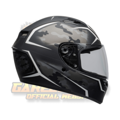 BELL Qualifier Helmet – Stealth Camo Matte Black/White