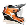Z1R Rise Flame Orange Motocross Helmet - Image 2