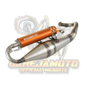 EXHAUST STAGE6 PRO REPLICA MK2 ORANGE PIAGGIO