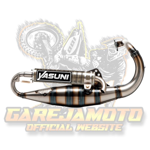 EXHAUST YASUNI R PEUGEOT SPEEDFIGHT / TREKKER CARBON LOOK/ARAMID