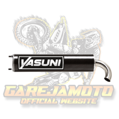 EXHAUST YASUNI R BLACK EDITION YAMAHA AEROX / MBK NITRO CARBON LOOK