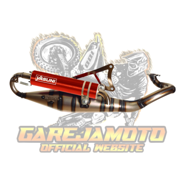 Exhaust Yasuni R-Pro Minarelli Horizontal Orange